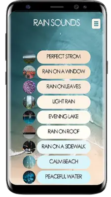 Rain Sounds -- Raining and Thunderstorm android App screenshot 6